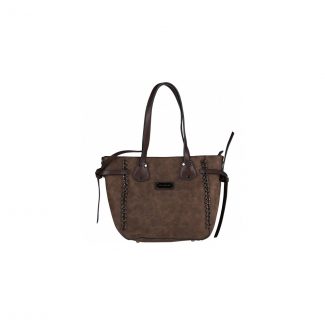 Pierre Cardin Damen Handtasche Shopper IZA119 10015 MARRONE