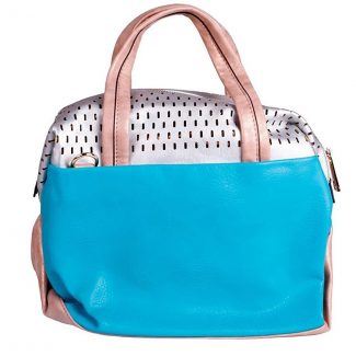 Pierre Cardin Damen Handtasche Schultertasche RY12 90751 TURCHESE